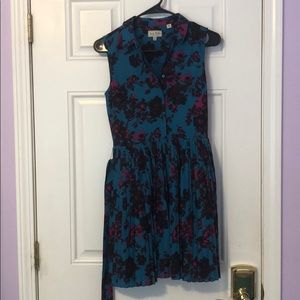 Jack Wills Pleated floral dress